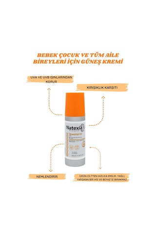 Natexia Mineral Güneş Koruyucu Losyon SPF50+ 100 Ml