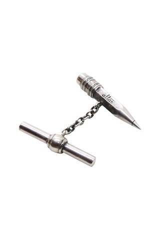 Gümüş Kol Düğmesi - Ethos