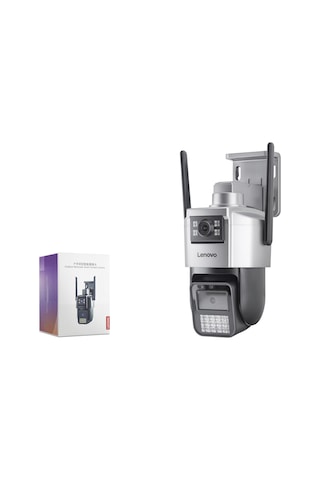 Lenovo X9t Smart Wi-fi Ip Güvenlik Kamerası 2 Lens 2x3mp Ptz - Siyah
