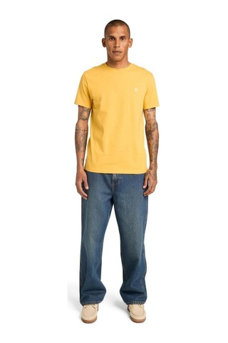 Timberland Dunstan Rıver Short Sleeve Tee Erkek Tişört Tb0a2bpr7141 Sarı