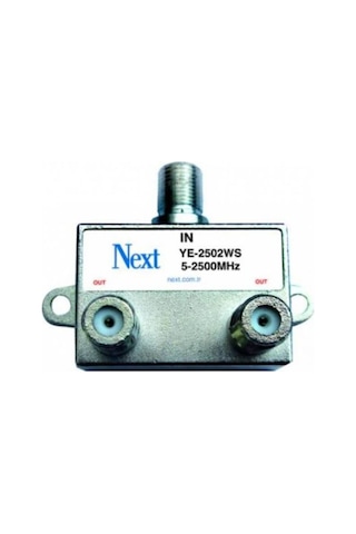 Next Ye-2502 Splitter 2 Çıkışlı Uydu Bölücü Next Ye-2502 Splitter 2 Çıkışlı Uydu Bölücü