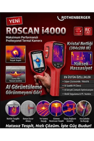 Rothenberger Roscan I4000 Termal Kamera