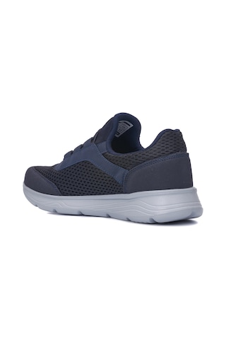 Günlük Erkek Yetişkin Sneaker Büyük Numara 45-50 Spor Ayakkabı Lastik Bağcıklı Nefes Alabilen 110 Lacivert