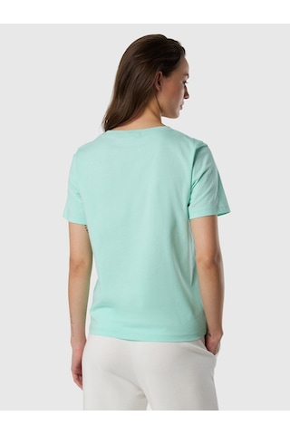 North Sails Kısa Kollu Kadın T-shirt-33529 Açık Yeşil