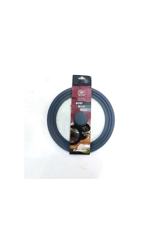 Evrensel 3 Adet 9 Boyutlu Kademeli Silikon Kenarlı Cam Tencere Ve Tava Kapak Seti, 16-32 Cm Çok Renkli