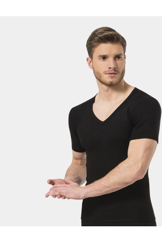Türen Termal V Yaka Kısa Kol Unisex 001