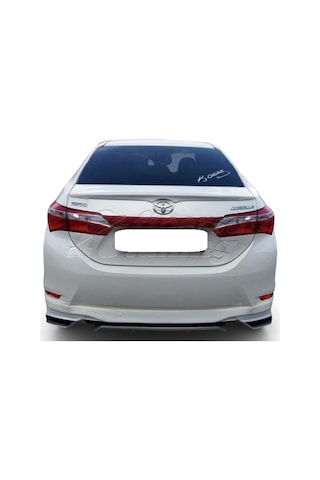 Toyota Corolla Uyumlu Arka Ek Arka Tampon Eki 2013-2018 arası