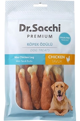 Dr.sacchi Premium Mini Tavuk Butlu Tahılsız Köpek Ödülü 115 Gr 109-30004.01