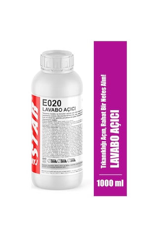 Ultra Güçlü Lavabo Açıcı 1000 Ml, 5 Dakikada Tıkanıklıkları Açan Güçlü Formül