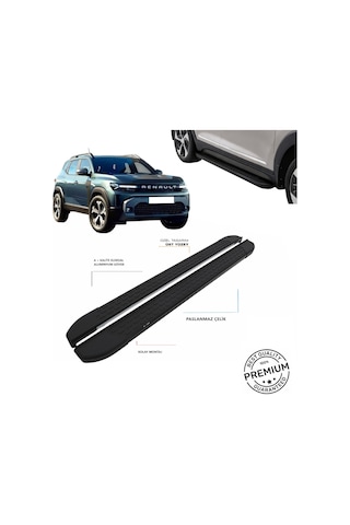 Renault Duster 2024 2025 2026 2027 Araca Özel Siyah Yan Basamak Nvdsyh