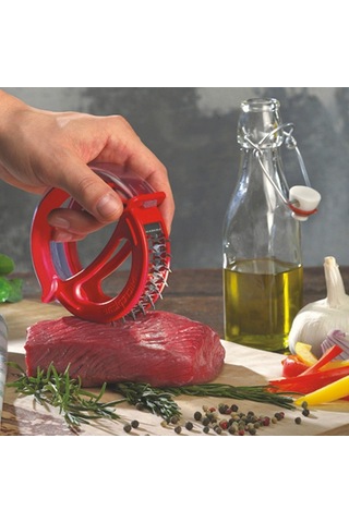 Sones Yuvarlak Paslanmaz Çelik 48-pin Biftek Yumuşatıcı Tendon Bıçağı