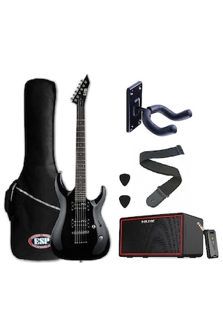 Esp Ltd Mh-10 Kıt Elektro Gitar Nux Mighty Air Set