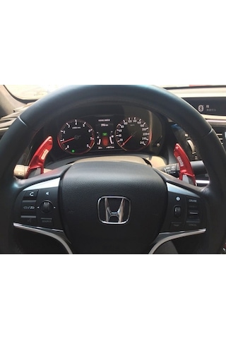 Honda Civic FB7 İçin Uyumlu F1 Vites Kulakçık Pedal Shıft Paddel Shift Siyah 2012-2015