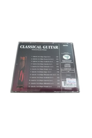 Classıcal Guıtar Cd Bach Suıtes Nr. 1 And Nr. 3