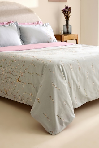 Karaca Home Tarin %100 Pamuk Çift Kişilik Nevresim Takımı Mint