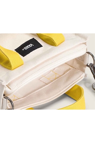 Vans Lıl Pergs Tote Omuz Çantası-en: 20,3 Cm, Boy: 17,8 Cm, Derinlik: 8,3 Cm Vn000hrwgrv1 Sarı