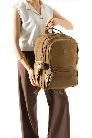Ultra Hafif Çok Cepli Orta Boy Sırt Çantası Taba Model: 571-3m Çok Renkli