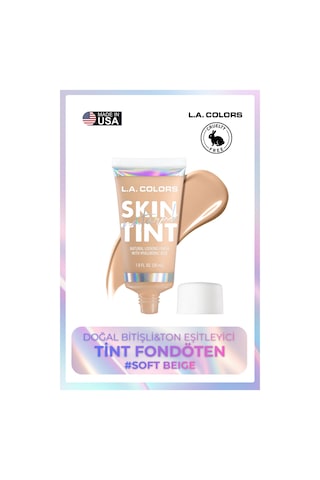 Natural Skin Tint - Doğal Bitişli&ton Eşitleyici Tint Fondöten Soft Beige 001 Light