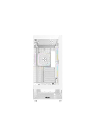 Fazeon F17 750w 80plus Bronze 3x120mm Argb Fanlı Atx Beyaz Bilgisayar Kasası