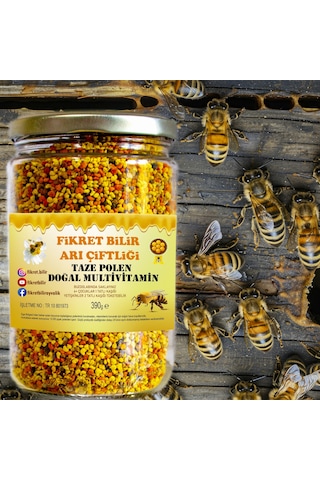 Fikret Bilir Arı Çiftliği Bahar Çiçekleri Taze Yaş Poleni 390 G