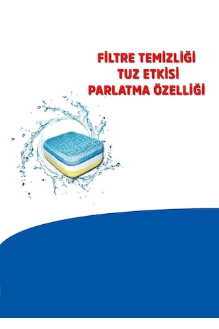 Oxo 30 Adet Bulaşık Makinesi Tableti Hepsi Bir Arada Kutusuz Dete