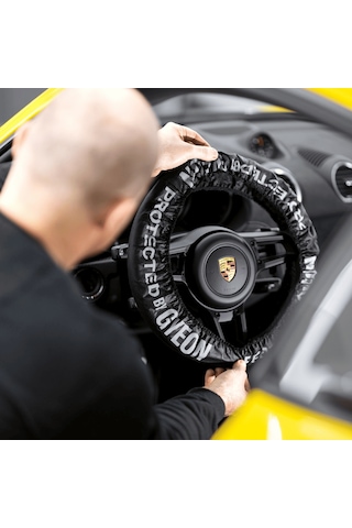 Gyeon Q²m Steering Wheel Cover Araç Direksiyon Koruyucu Kılıf Siy