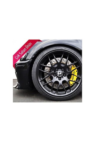 Alfa Romeo 145 Uyumlu Brembo Sarı Kaliper Kapağı 4 Parça Ön Arka Set