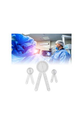 Suntek 3x Tıbbi Omurga Açısı Cetveli İletki Açı Bulucular