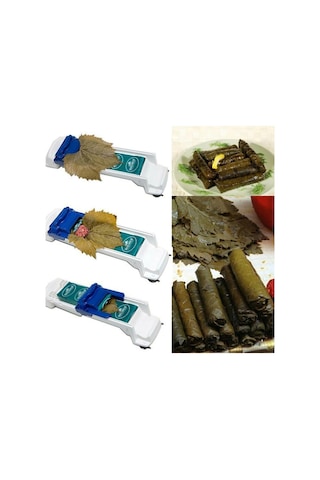 3 Kademeli Kalınlık Ayarlı Pratik Yaprak Sarma Makinesi Çok Renkli