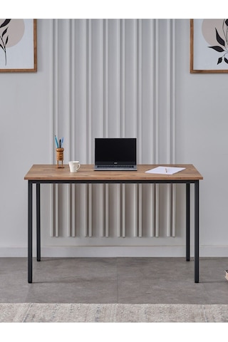 Sehpol Çalışma Masası 125x65 Cm Antrasit Atlantik Çam Antrasit - Atlantik Çam