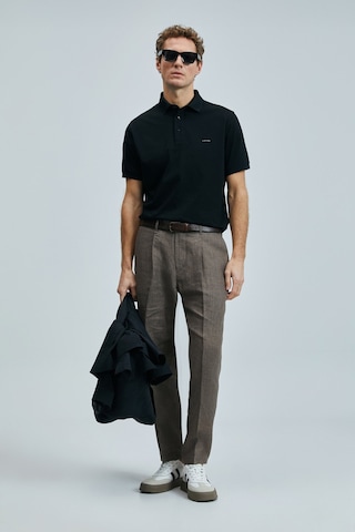Lufian Erkek Polo Yaka T Shirt 111040228 Siyah Siyah