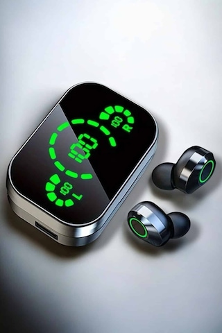 Bluetooth Kulaklık Çift Telefon Desteği Ve Suya Dayanıklı Powerbankli -