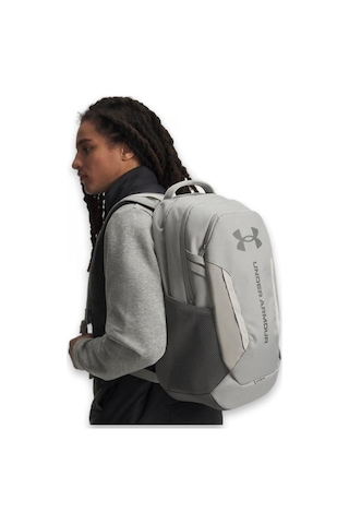 Under Armour 1384672 29l 16x35x50 Ua Hustle 6.0 Backpack Gri Unisex Spor Çanta Gri