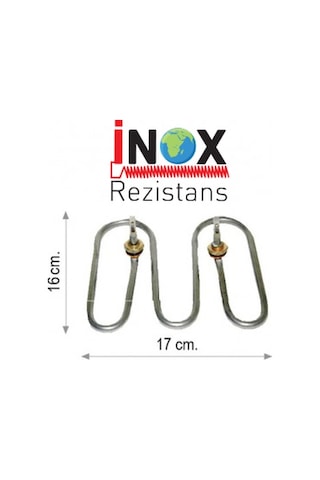 Semaver-Çay Kazanı Rezistansı 220V1000W Q8 5 Cr-Ni( Krom)