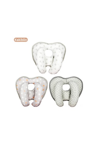 Yaozixa Bebek Arabası Ve Arabaya Uyumlu Kafa Koruyucu Yastık - Toksik Olmayan, Hafif Ve Sağlıklı Kolluk, Pembe Stokta