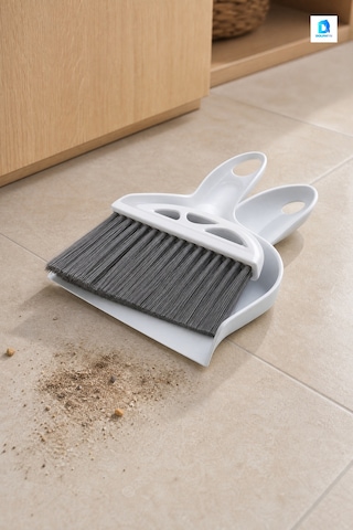 Hamarat Mini Fırçalı Faraş Çok Renkli Plastik 20x14,5 Cm