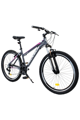 Geotech Mode 26 Econ 1 26 Jant 21 Vites Dağ Bisikleti - Gri/pembe