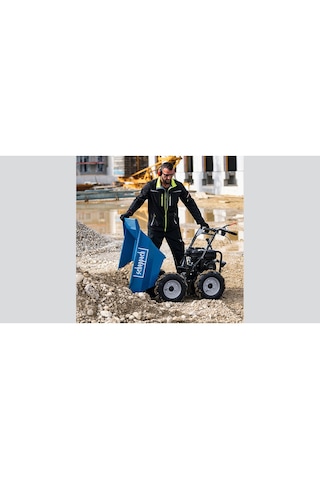 Scheppach Dp3000 Benzinli Mini Dumper 4x4 5.6 Hp 300 Kg Kapasiteli Harç-toprak-kum Taşıma