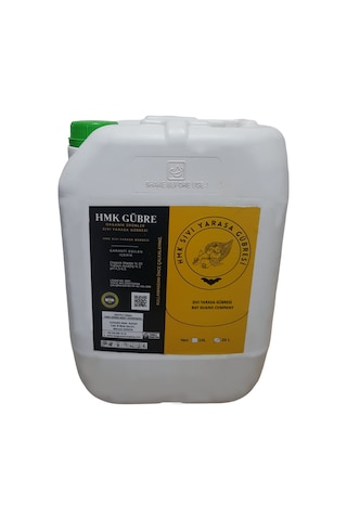 %100 Organik Hmk Sıvı Yarasa Gübresi 20 Litre (Konsantre)
