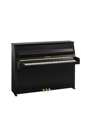 Yamaha B10 Upright Akustik Piyano Parlak Siyah