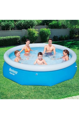 Bestway 57266 Büyük Şişme Havuz 305x76cm Çok Renkli