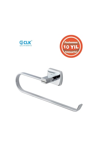 Çelik Banyo Paslanmaz Pirinç Milano Kağıt Havluluk Krom