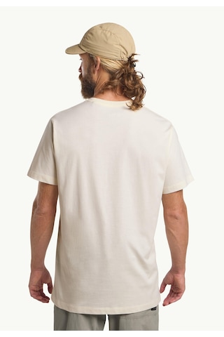 Jack Wolfskin Essential T M Erkek T-shirt-29706 Krem