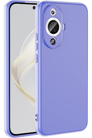 Huawei Nova 12s Uyumlu Kılıf Zore Mara Lansman Kapak-lila Lila