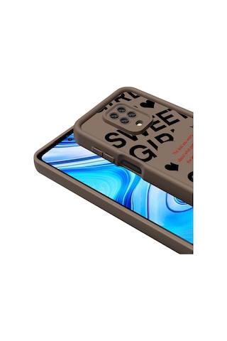Xiaomi Redmi Note 9 Pro / Xiaomi Redmi Note 9s Kılıf Kamera Korumalı Baskılı Arka Yüzey Klas Kapak