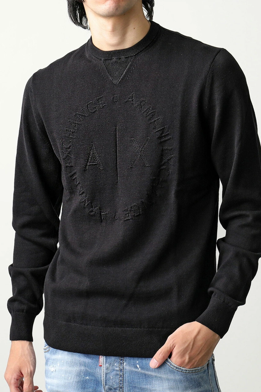 Armani Exchange Armani Erkek Kazak Siyah