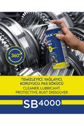 Sibax Sb4000 Çok Amaçlı Sprey 400 Ml