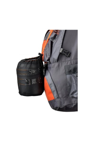 Turuncu Kamp Tencere Taşınabilir Yemek Takımı Kamp Tencere Ve Tavalar Pişirme Seti Type 1 Turuncu