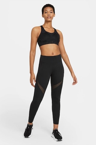 Nike Dri Fit Adv Bra Black Ref Pad Çıkartılabilir Pedli Siyah Sporcu Sütyeni Bra