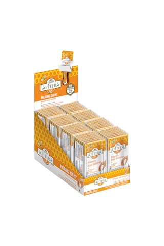 Apitera UP Doğal Bal, B Vitaminleri, Kırmızı Ginseng, Guarana ve Propolis İçeren Takviye Edici 56'lı Saşe